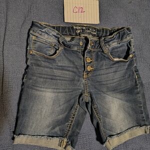 Hippie Blue Denim Kids Shorts